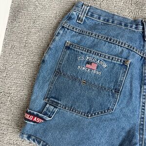 Polo Jean Shorts